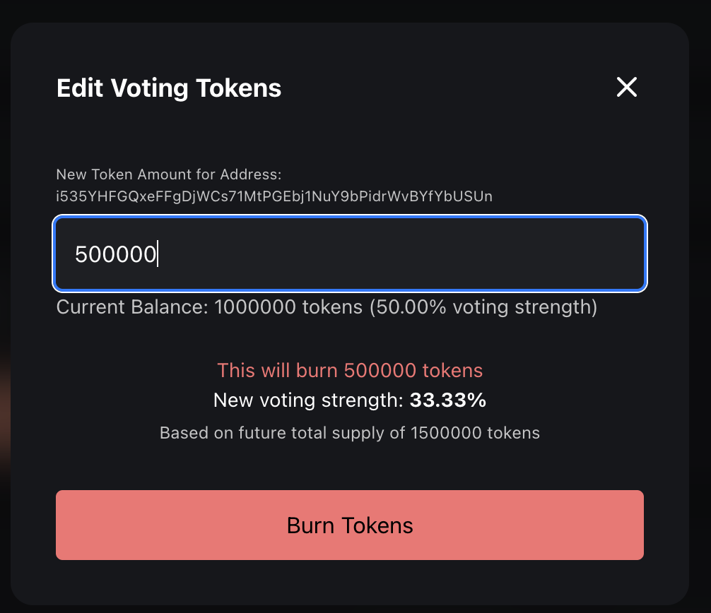 Edit member details