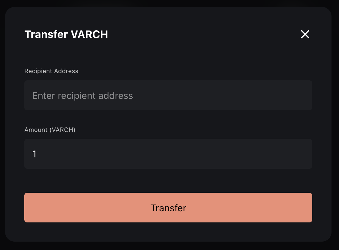 Transfer details